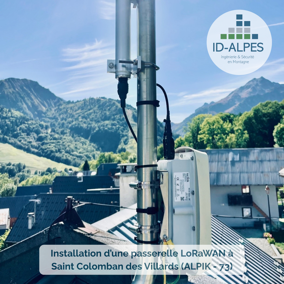 GW_Saint_Colomban Antenne LoRaWAN à Saint Colomban des Villards (73)